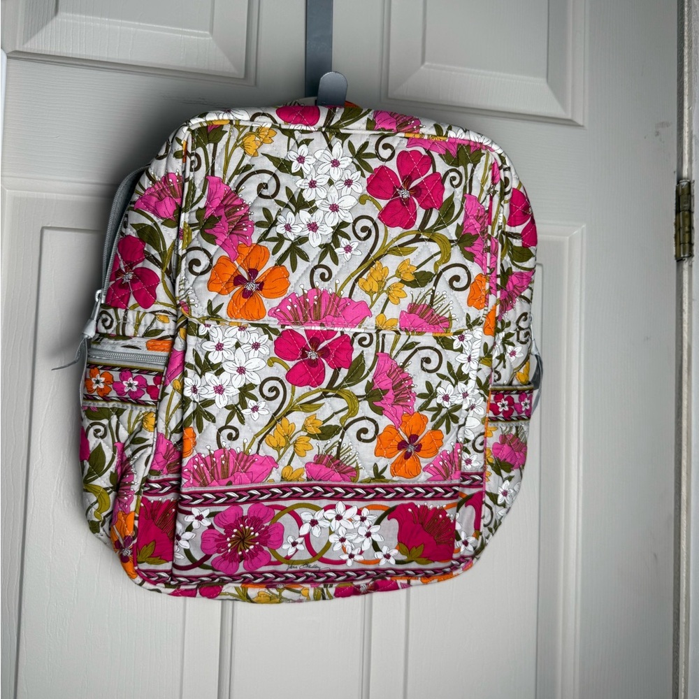 NWT Vera Bradley Tea Garden Large Backpack Retired Pattern